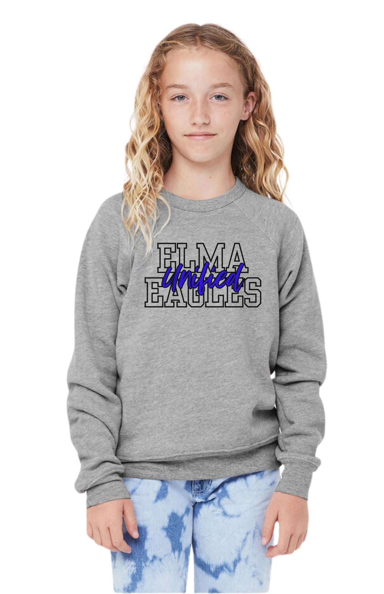 Eagles Unified YOUTH Crew- Customized Name and/or Number on Back