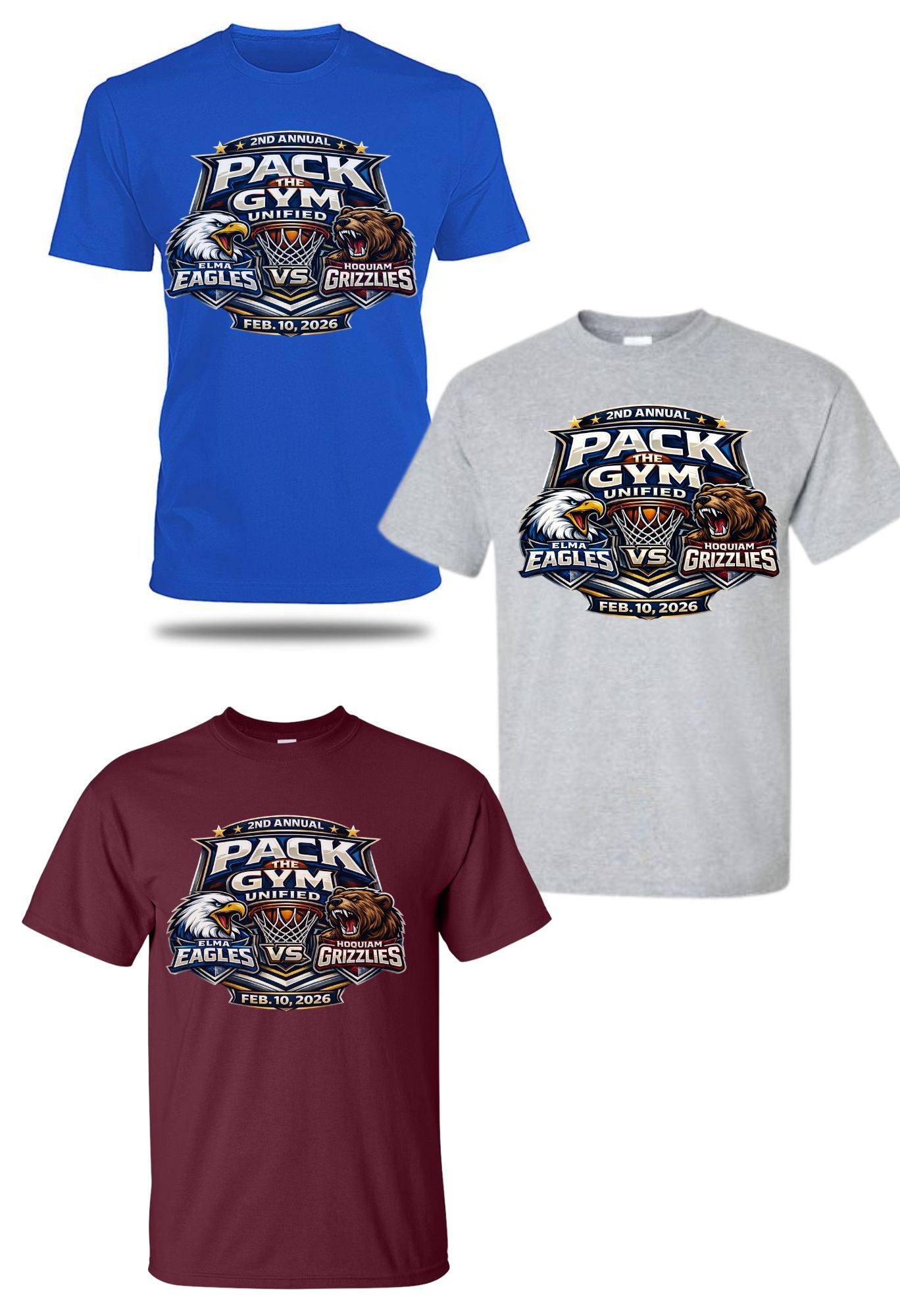 Pack the Gym- T-shirt - Customized Back