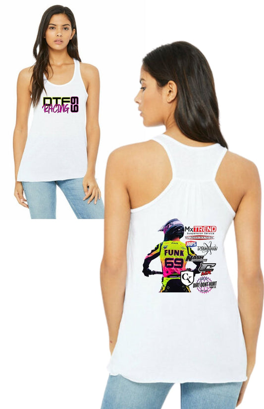 DTF Color- Women's Racer Back Tank