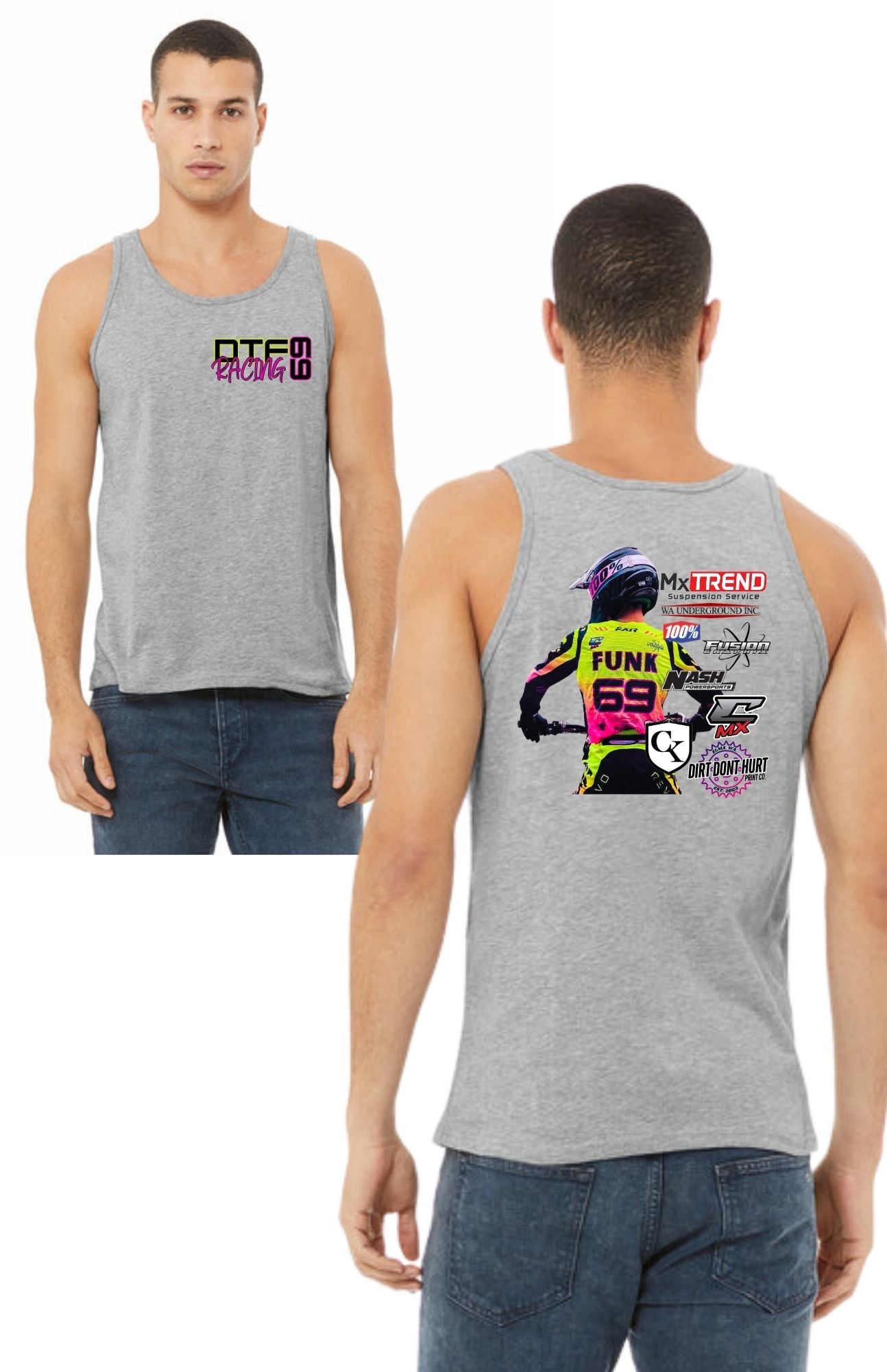 DTF Color- Men's Tank