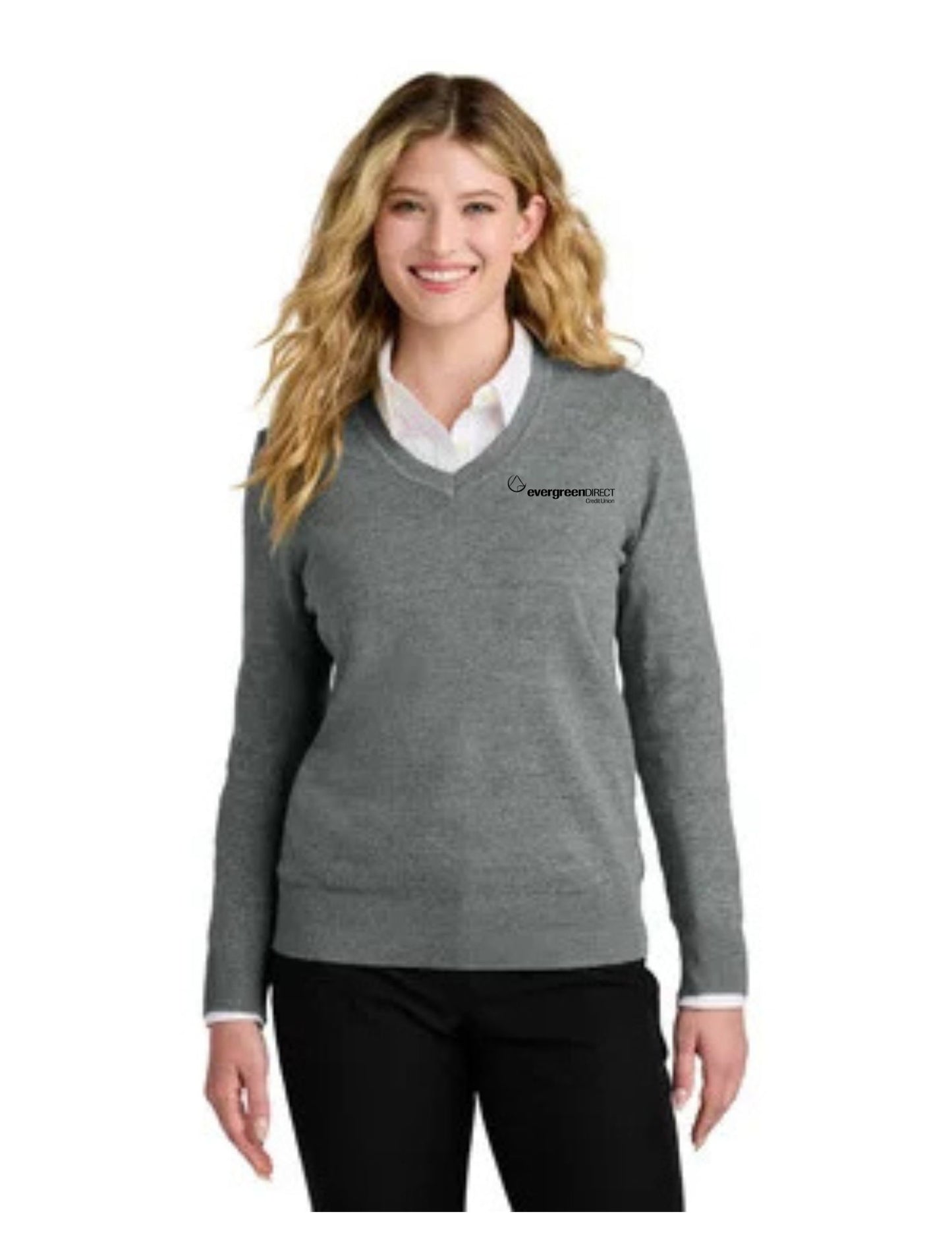 Port Authority Women's Easy Care V-Neck Sweater