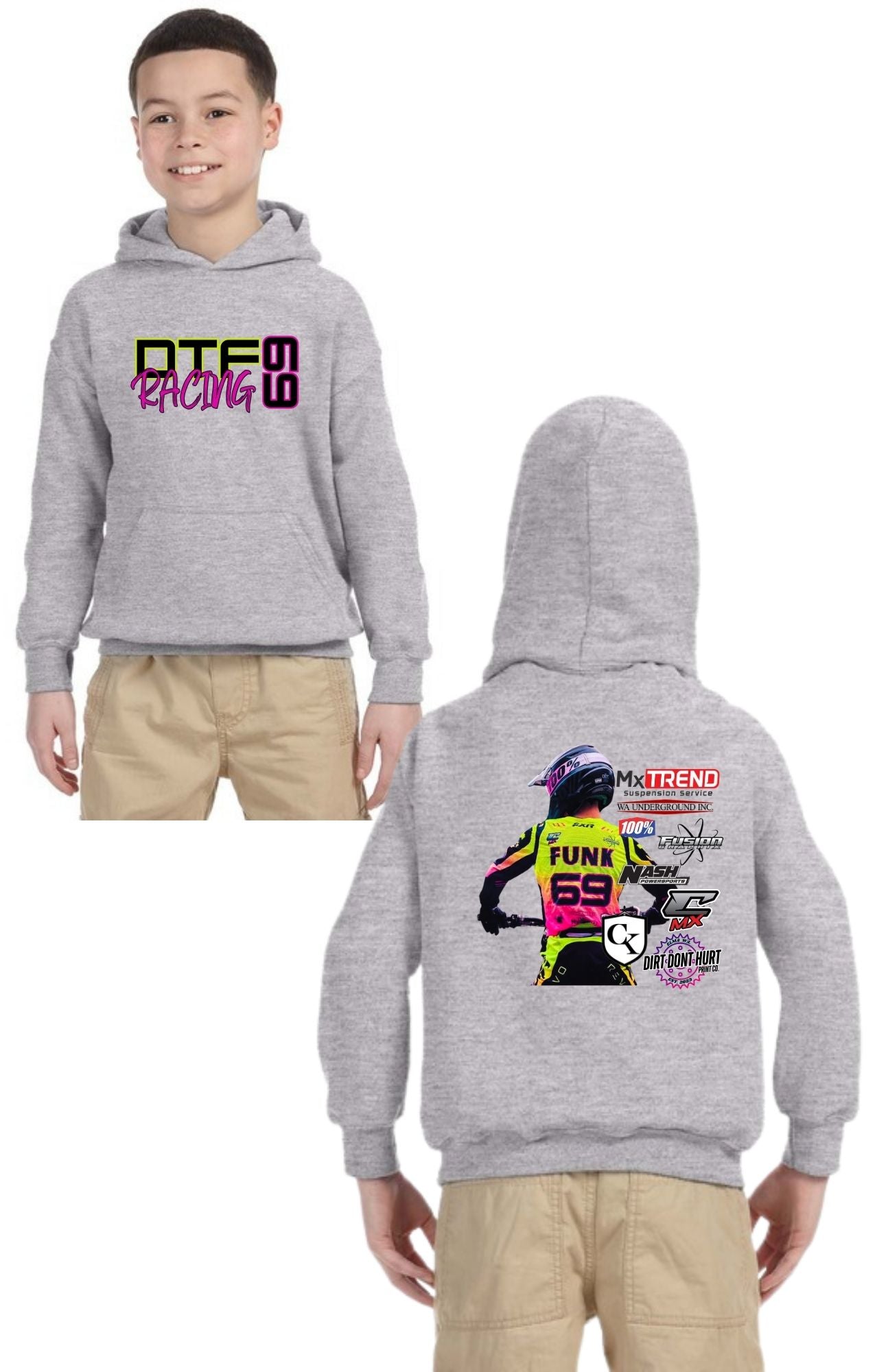 DTF Color- YOUTH Hoodie