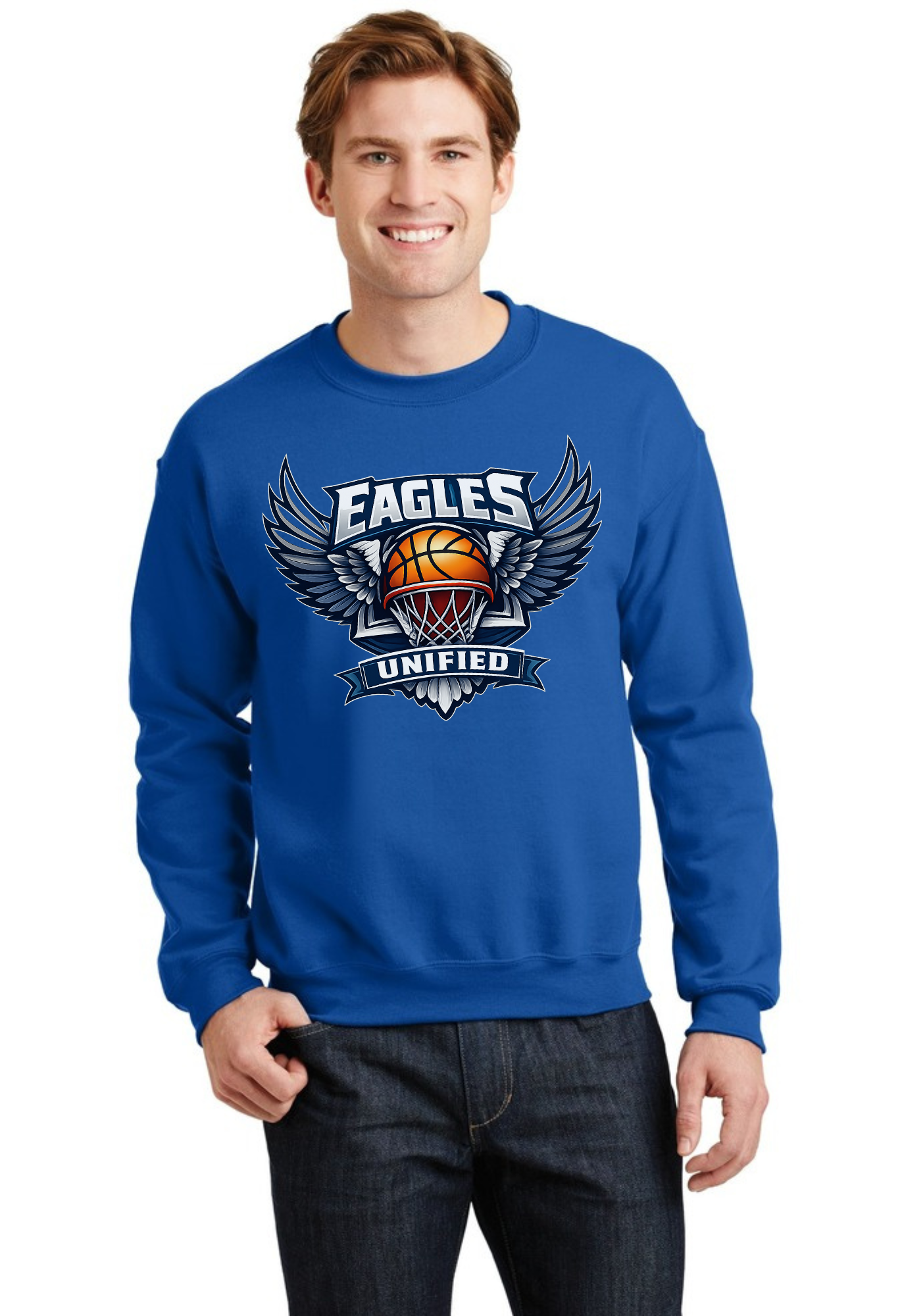 Elma Unified- Basketball- Crewneck