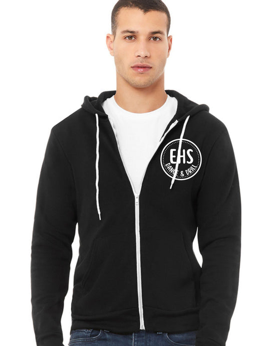 EHF Customized Name on Back-Unisex Zip Up