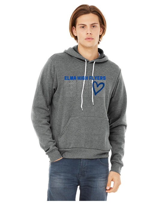 EHF Customized Name on Back-Unisex Hoodie