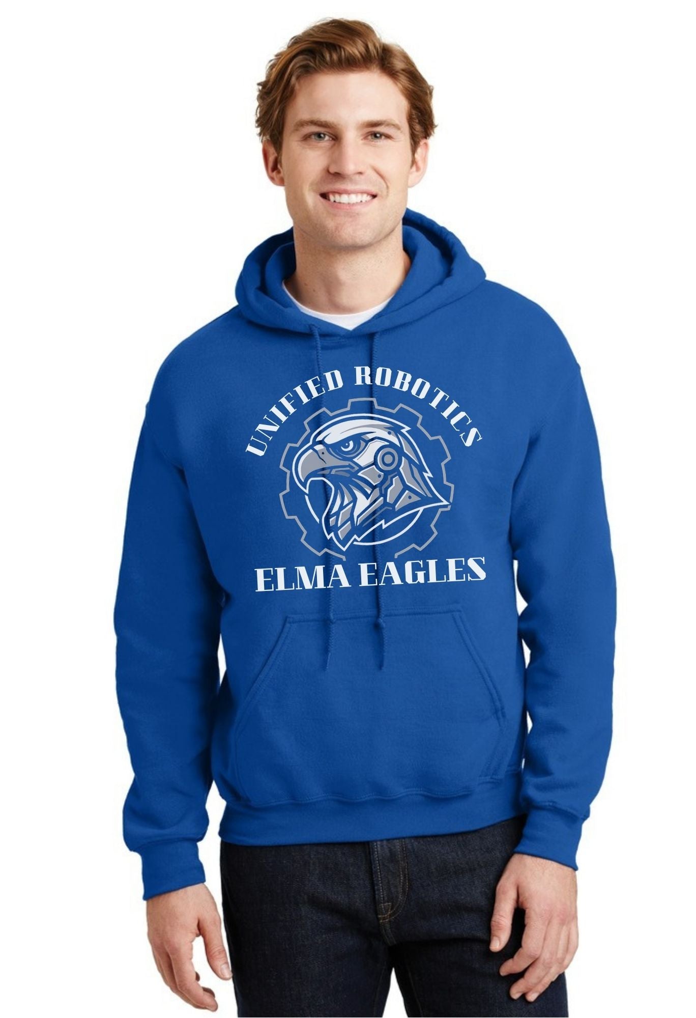 Play Unified Robotics Unisex Hoodie- Customized Name