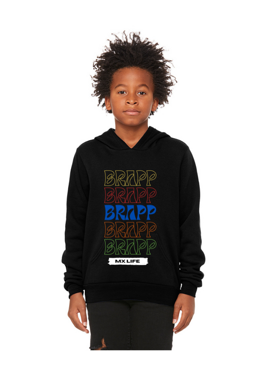 Brappp Life Youth Hoodie